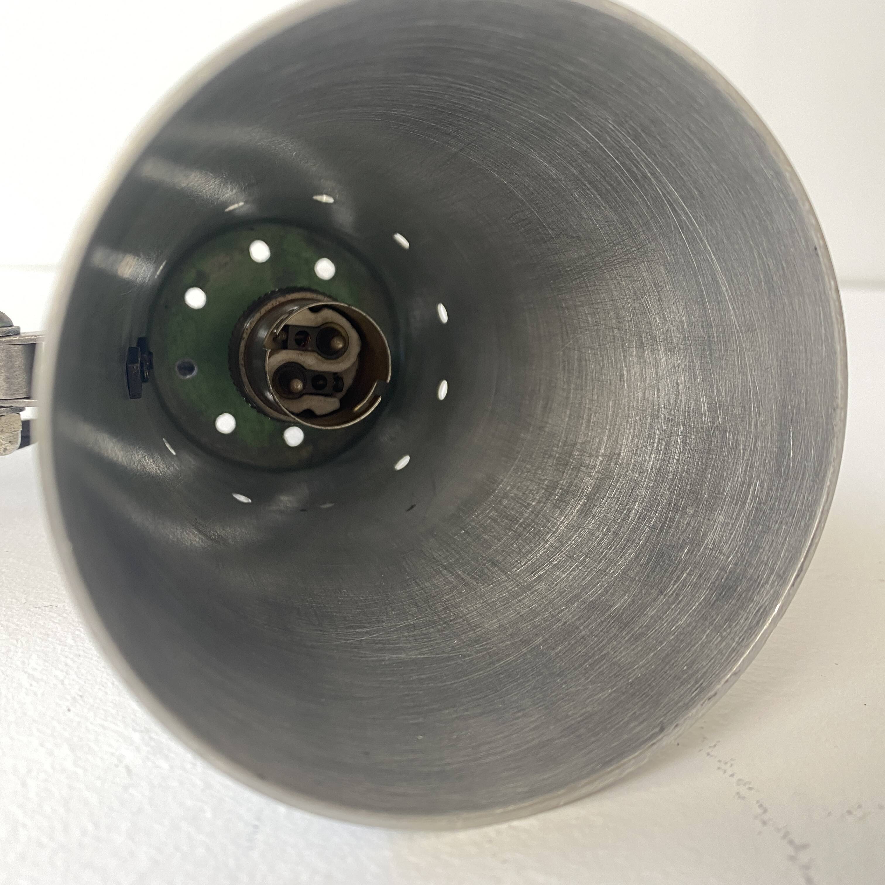 Vintage industrial workshop wall light from the 1950s.