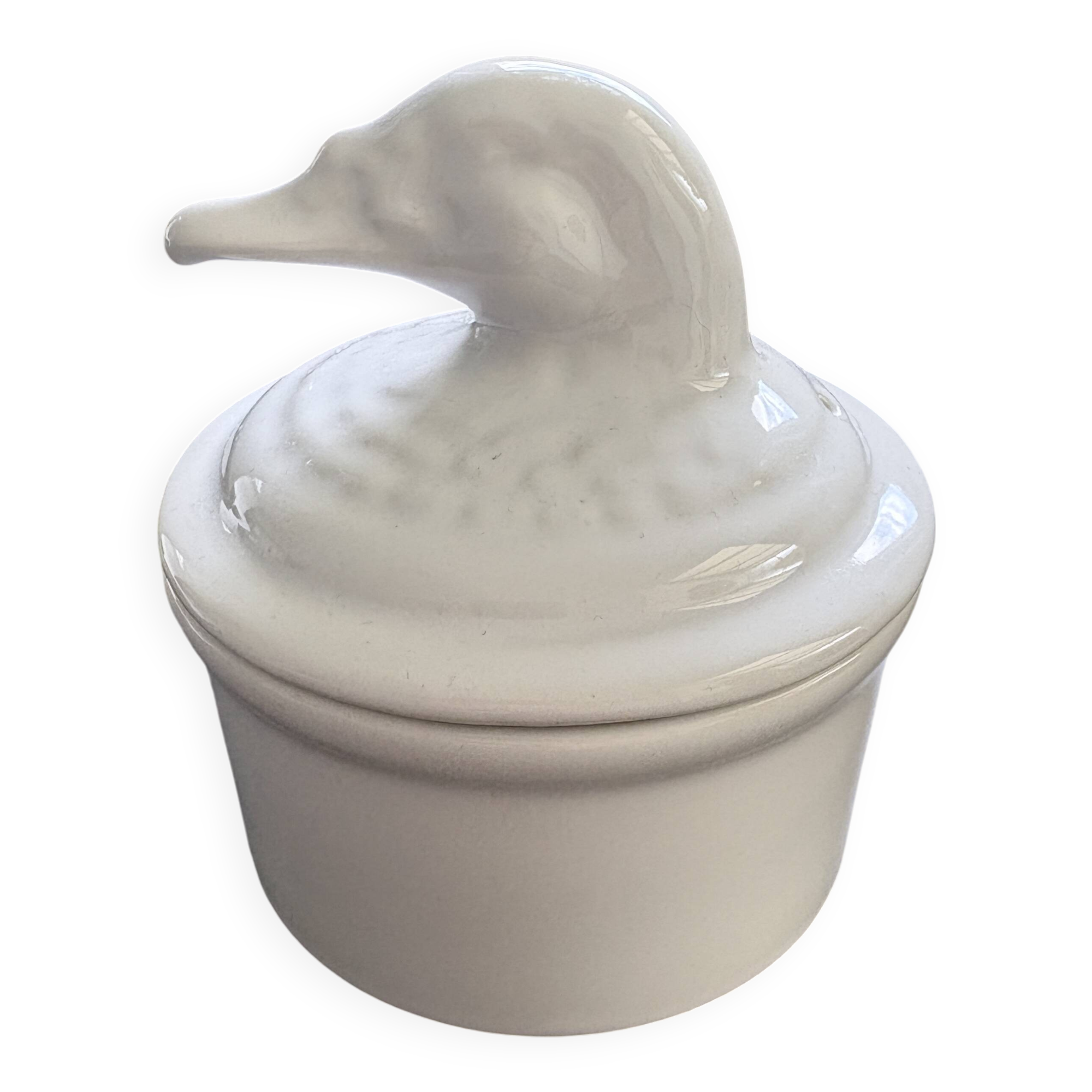 Vintage duck head ramekin