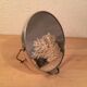 Miroir barbier double face grossissant rond
