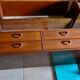 Rosewood bookcase with shelving and box system. Kai Kristensen, Denmark 1960