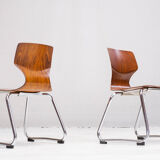 Childrens Chairs by Adam Stegner for Flötotto, 1970s, Set of 2