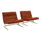 2 Easy Chairs Model BO 561 by Preben Fabricius & Jorgen Kastholm for BO-EX 1960s
