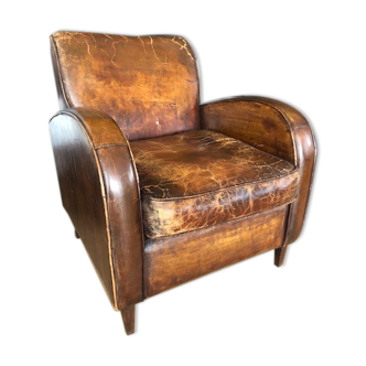 Fauteuil en cuir