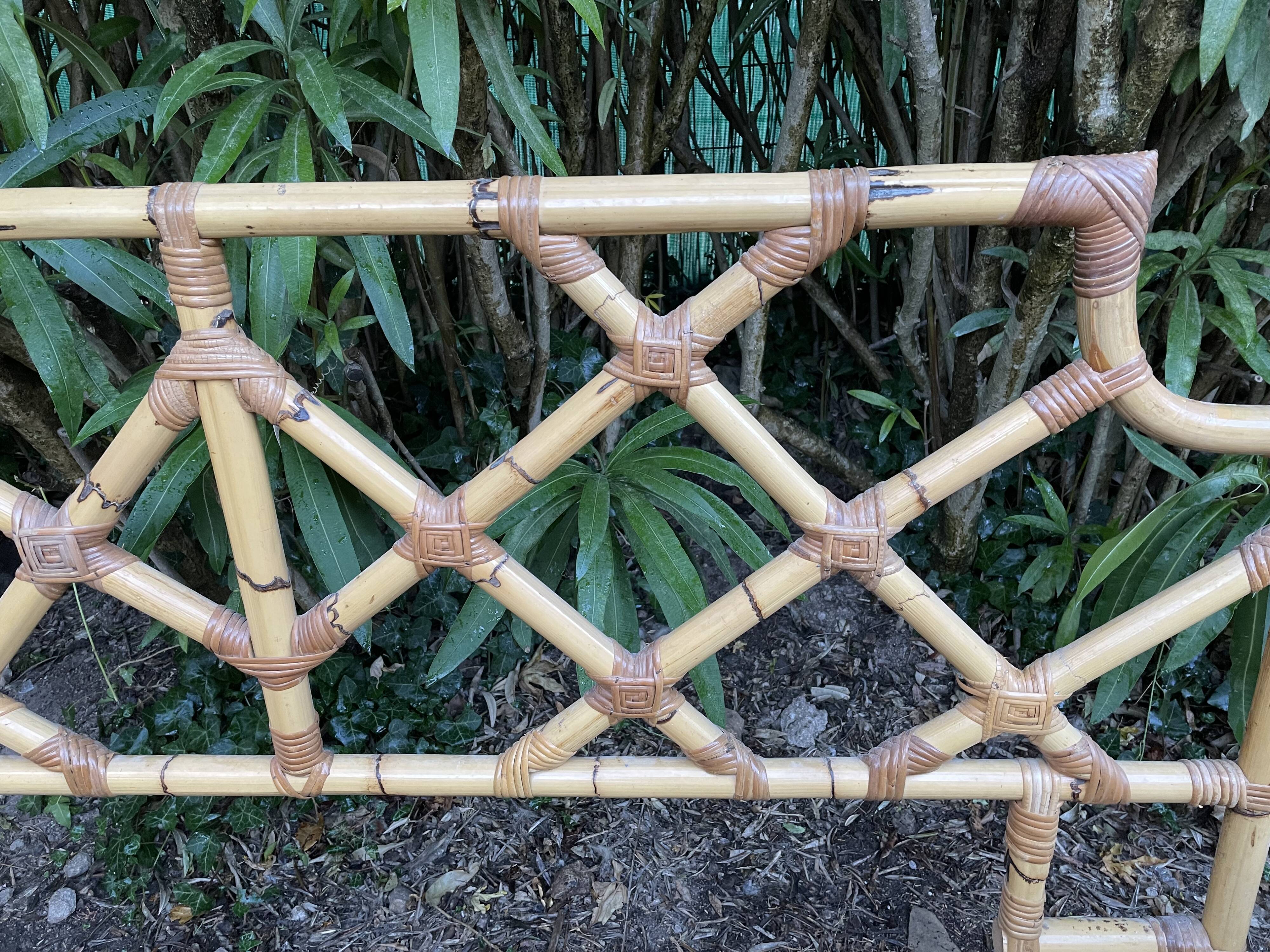 Rattan headboard 158cm