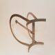 Door reviews horse head design 60s - 70s in steel attributed to Hermes