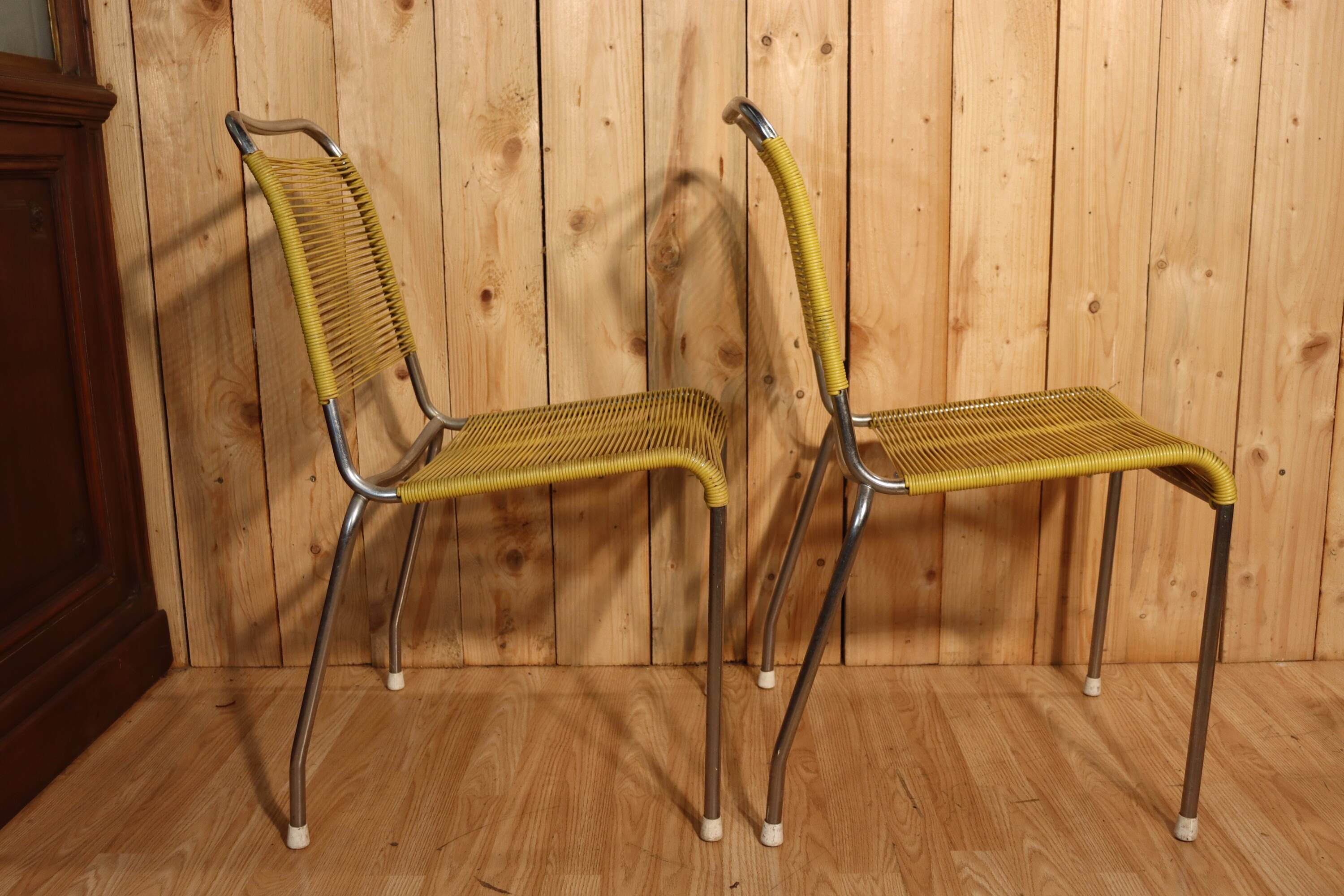 Pair of vintage Altorfer garden chairs