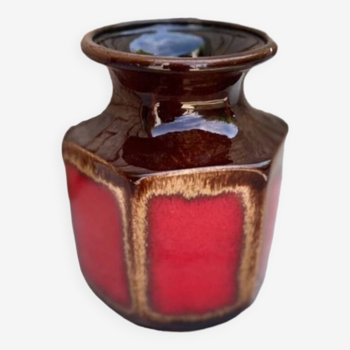 Vase w. Germany 70 rouge
