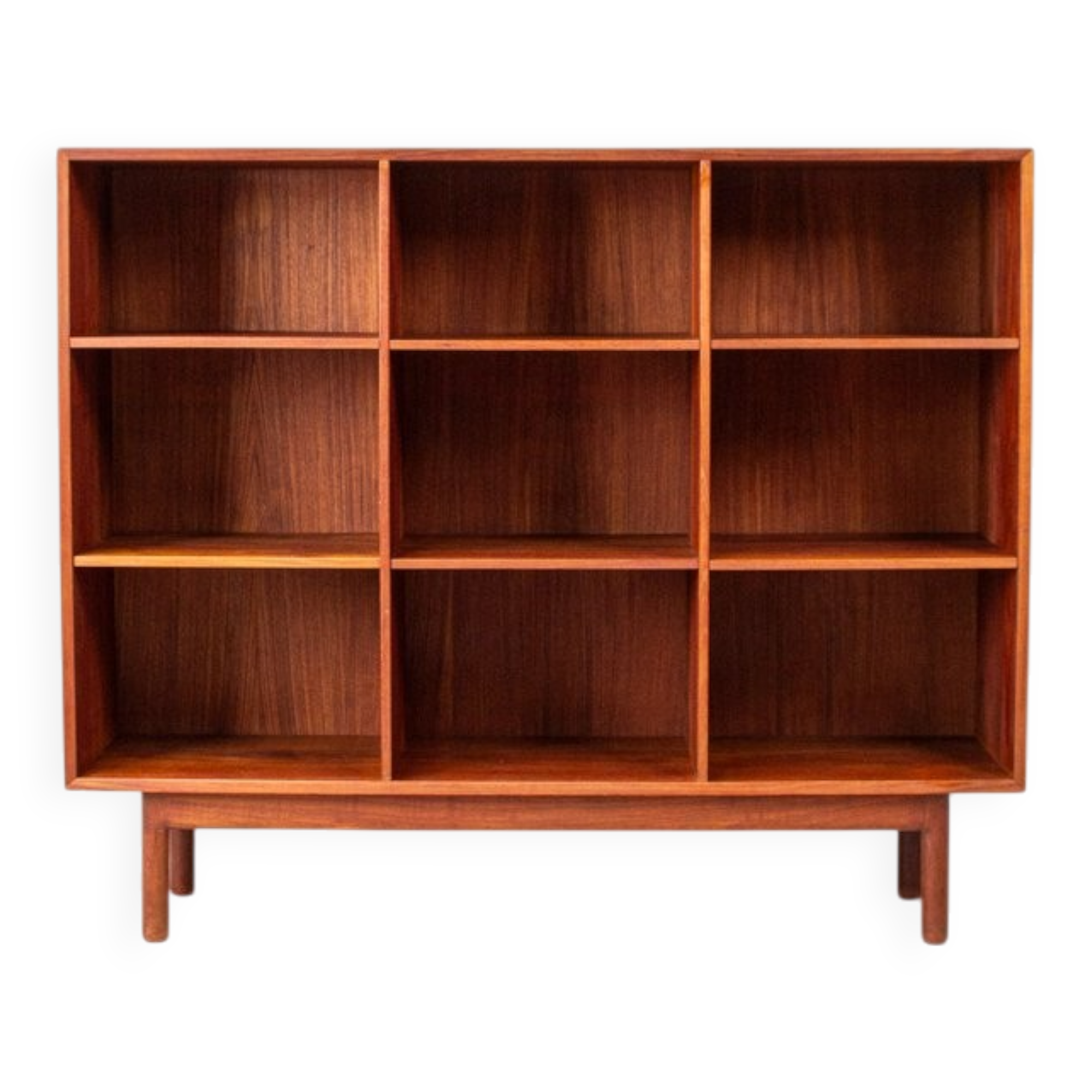 Vintage Teak Bookcase by Peter Hvidt, Denmark, 1960s