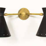 Wall lamp in the style of Italian creations of the 50s