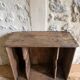 Wooden shelf