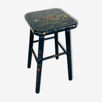 Painted vintage stool