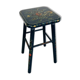 Painted vintage stool