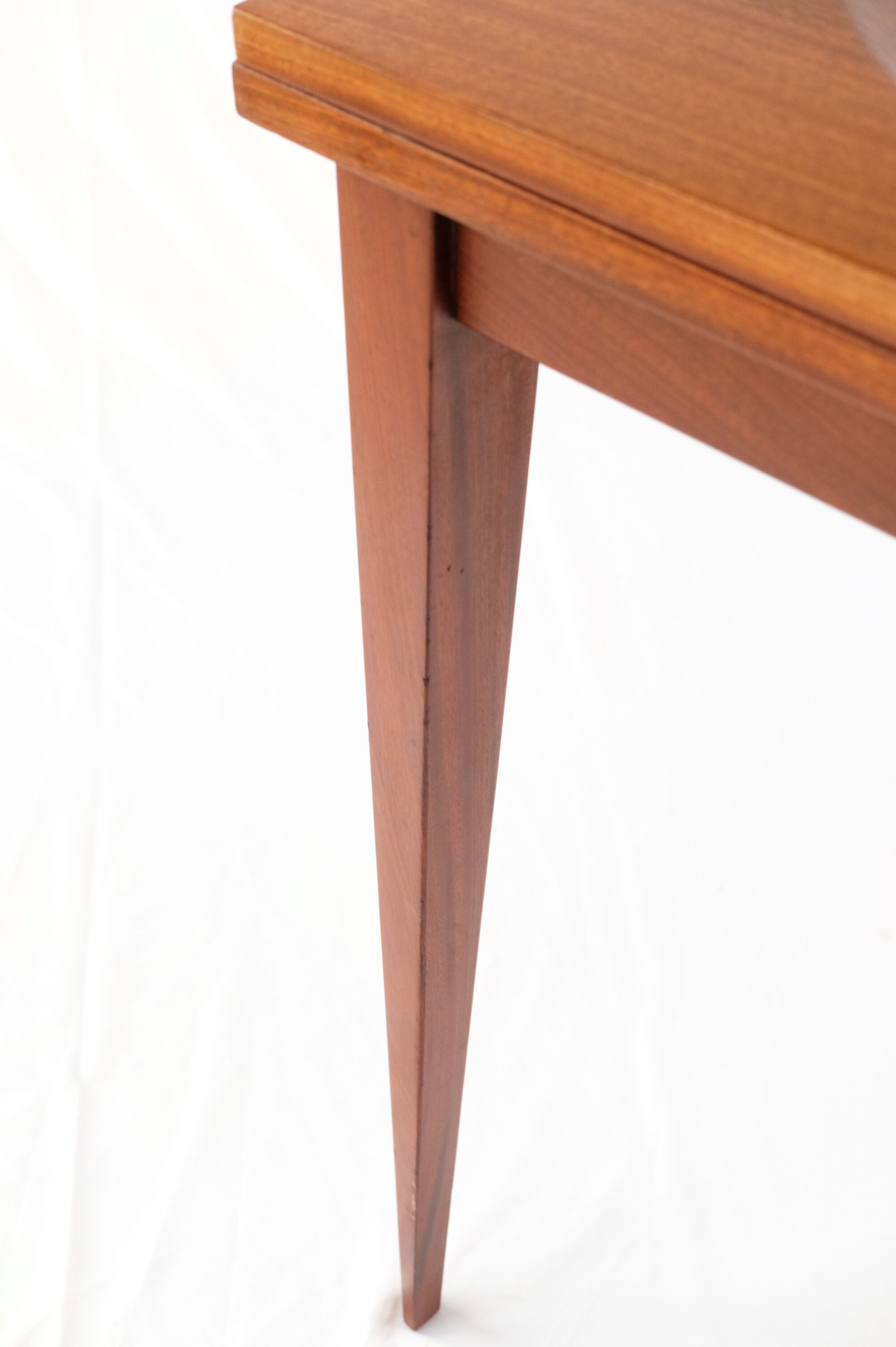 Mid-century square game table, italy, 1960s