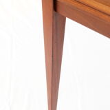 Mid-century square game table, italy, 1960s