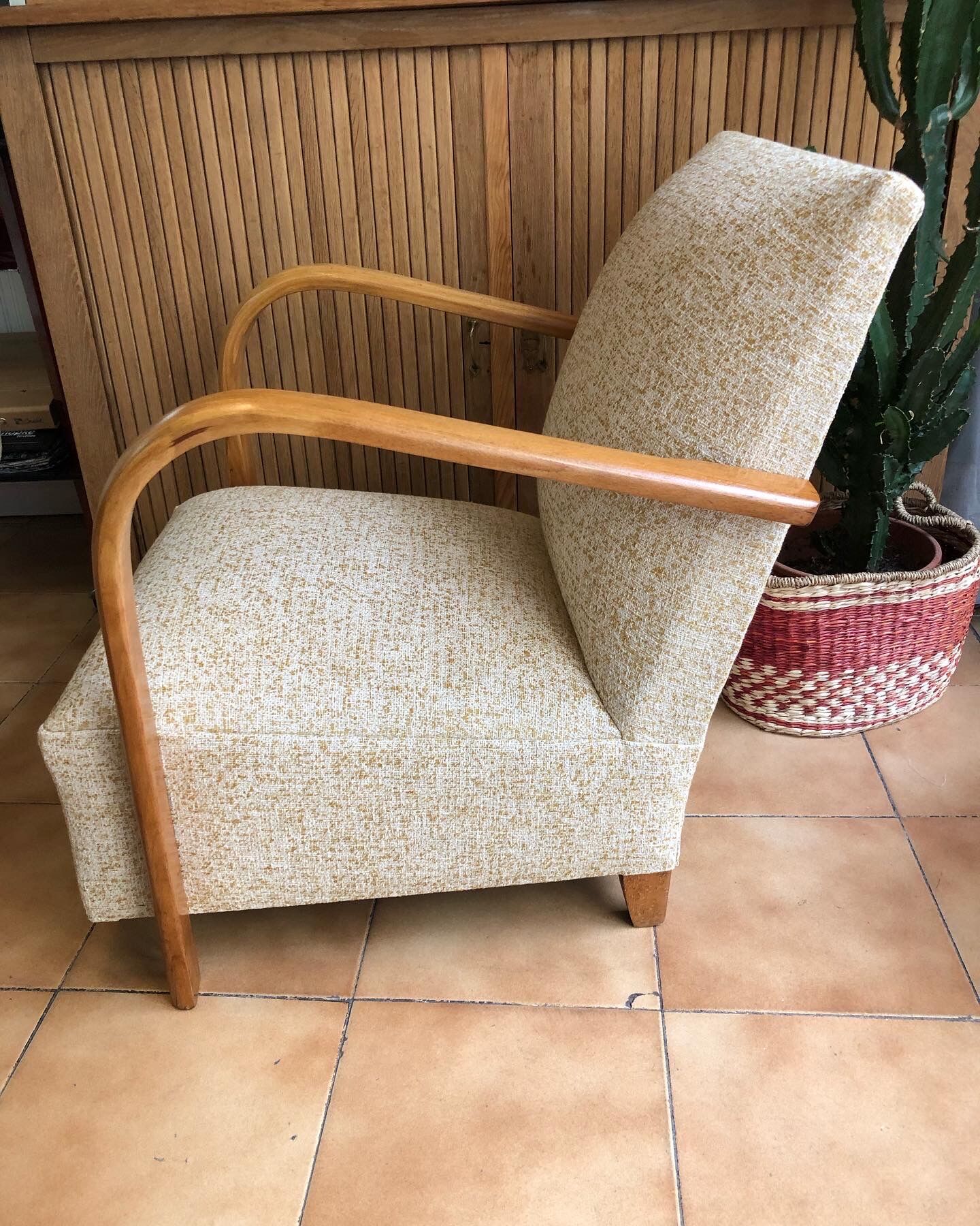 Fauteuil Art déco - années 30 rénové