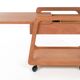 Sika Mobler sewing trolley, teak, Denmark, vintage, 1960s