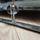Coat/mirror/chrome door
