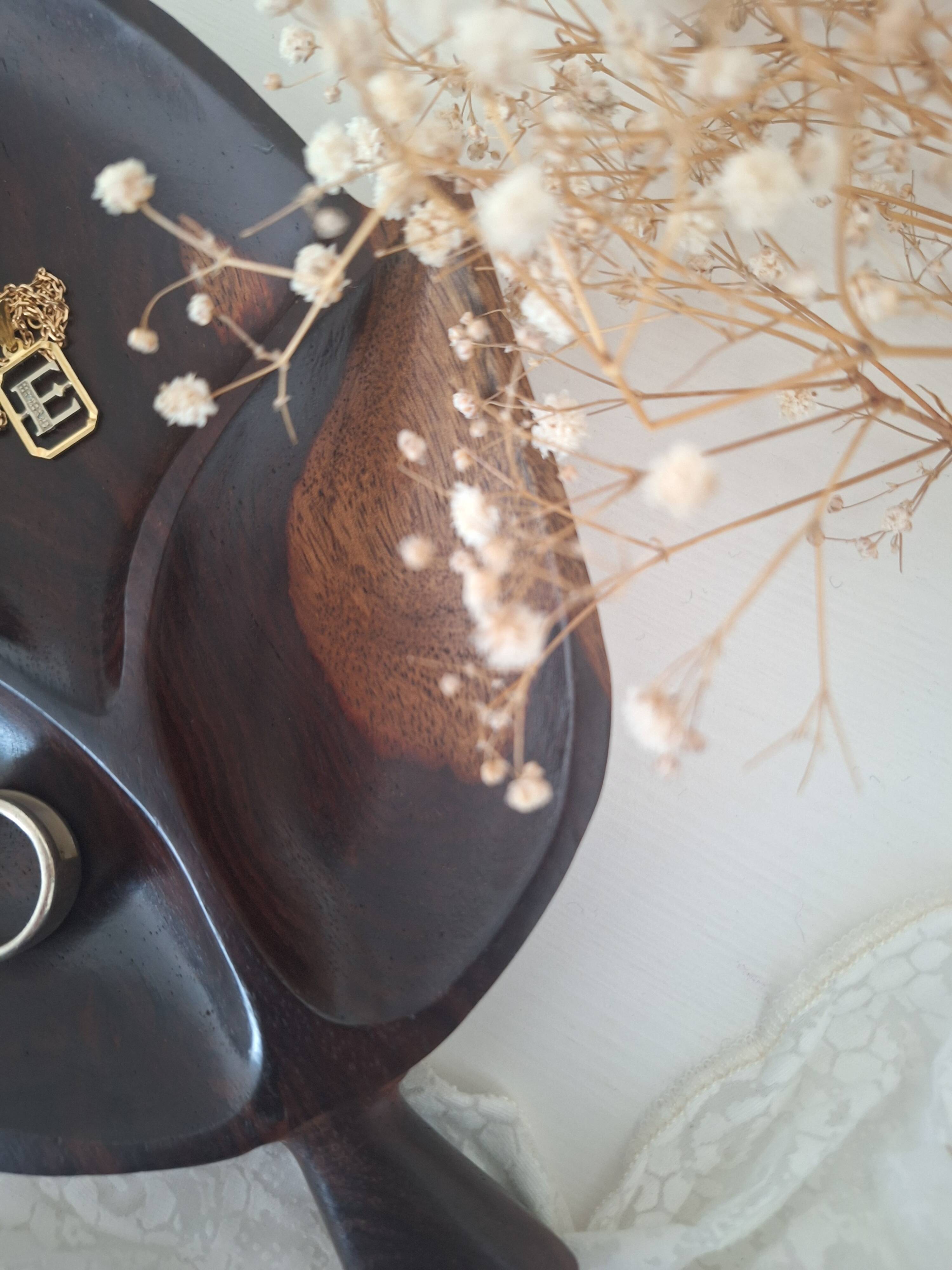 Solid wood pocket emptier