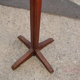 Coat rack known as "Parrot" in mahogany and bronze, circa 1950