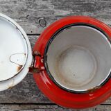 Red Japy teapot