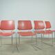 MATRIX Krueger dining chairs designed by Thomas Tolleson, 1970s USA