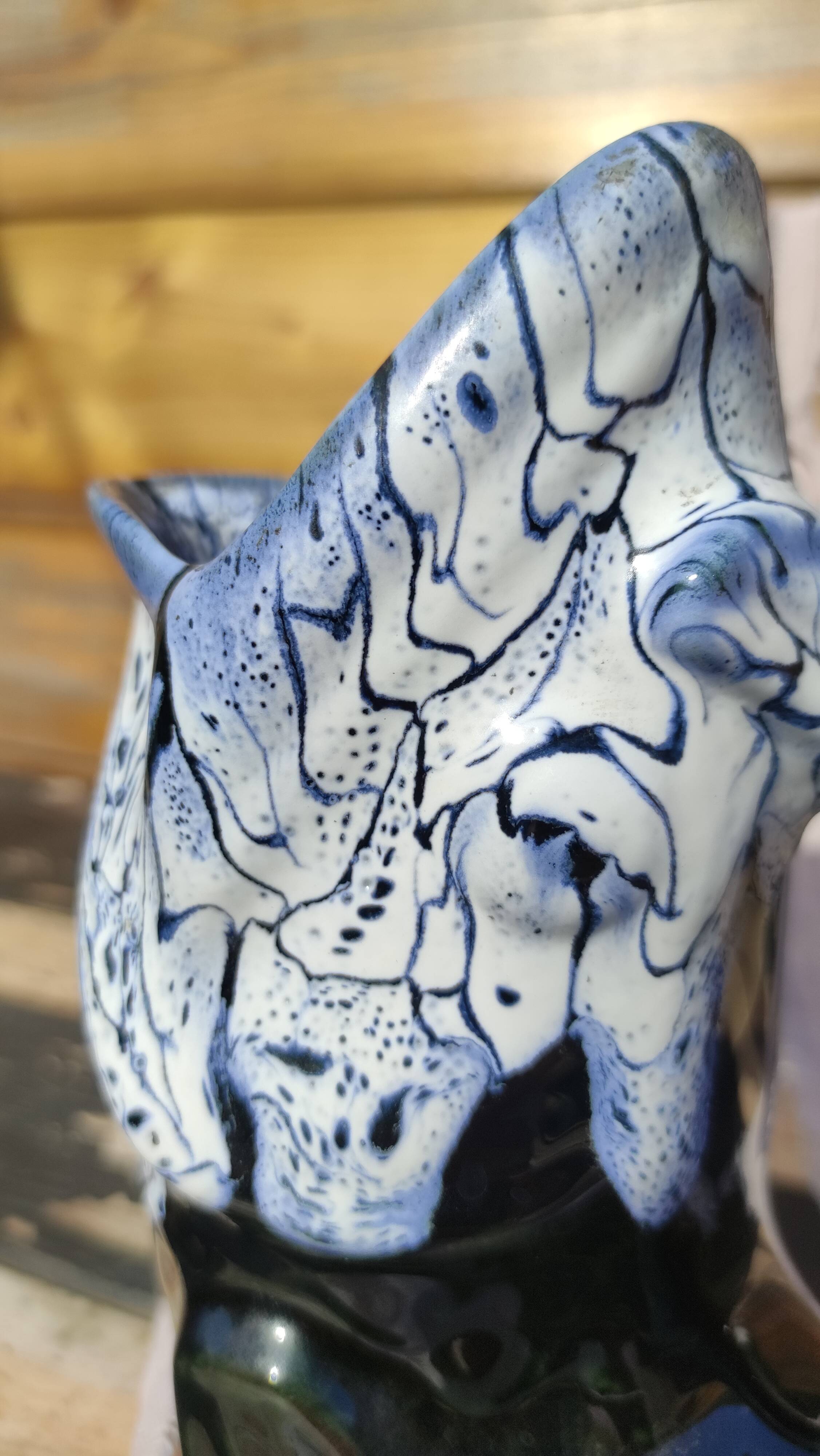 Carafe en céramique vintage dit glou glou