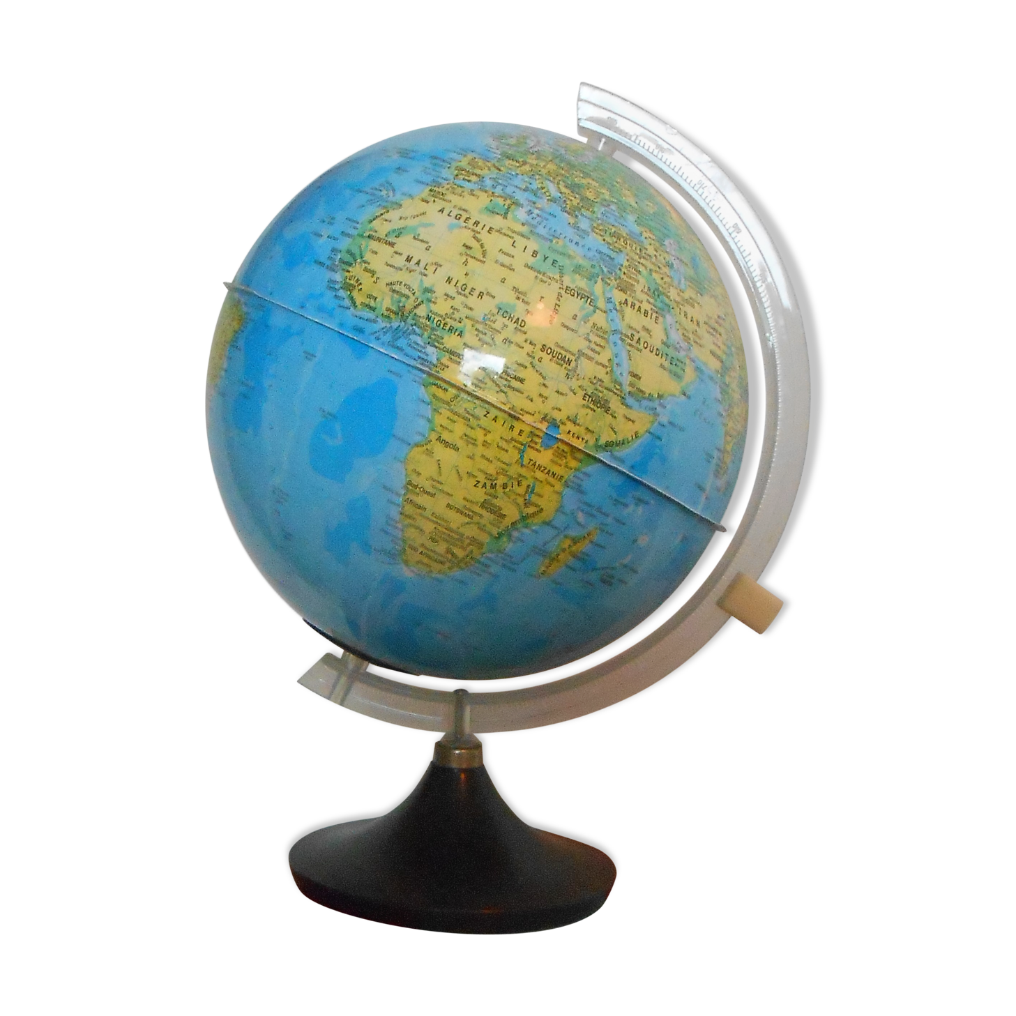 Globe terrestre lumineux
