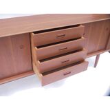 Scandinavian enfilade Denmark vintage sliding