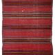 Kilim vintage fait main Ardabil persan 139cm x 288cm (1940s)