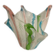 Handkerchief-shaped vase, 1950s, Murano, Italy