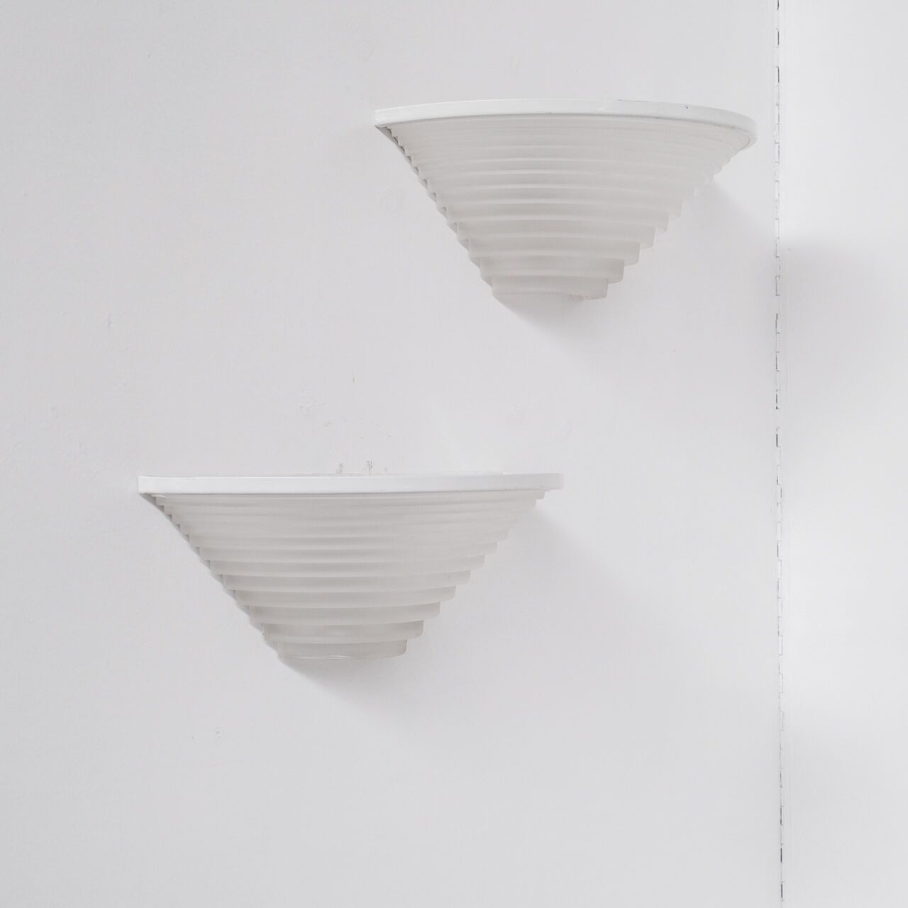 Pair of Angelo Mangiarotti Mid-Century Wall Lights for Artemide