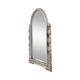 Art deco mirror in silver gilded wood 1930 68x88cm