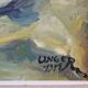 Wolfgang Heinz Unger, Colorful Still Life, 1971, Oil Painting, Framed