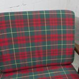 Scandinavian teak armchair, 1960s, Scottish style, collapsible