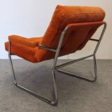 Space age tubular armchair from the 60s/70s