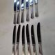12 silver-plated knives – Gulden France