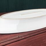 Plat à service en porcelaine