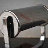 Art Deco Desk Chromed Lamp for Bankers