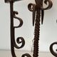 Wrought Iron Candelabrum with Six Lights, French Work, circa 1950