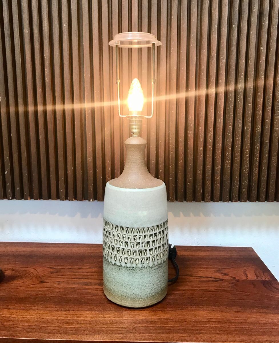 Ceramic Table Lamp from Søholm Stoneware, 1960s