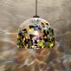 Large Colorful Murano Glass Pendant Lamp