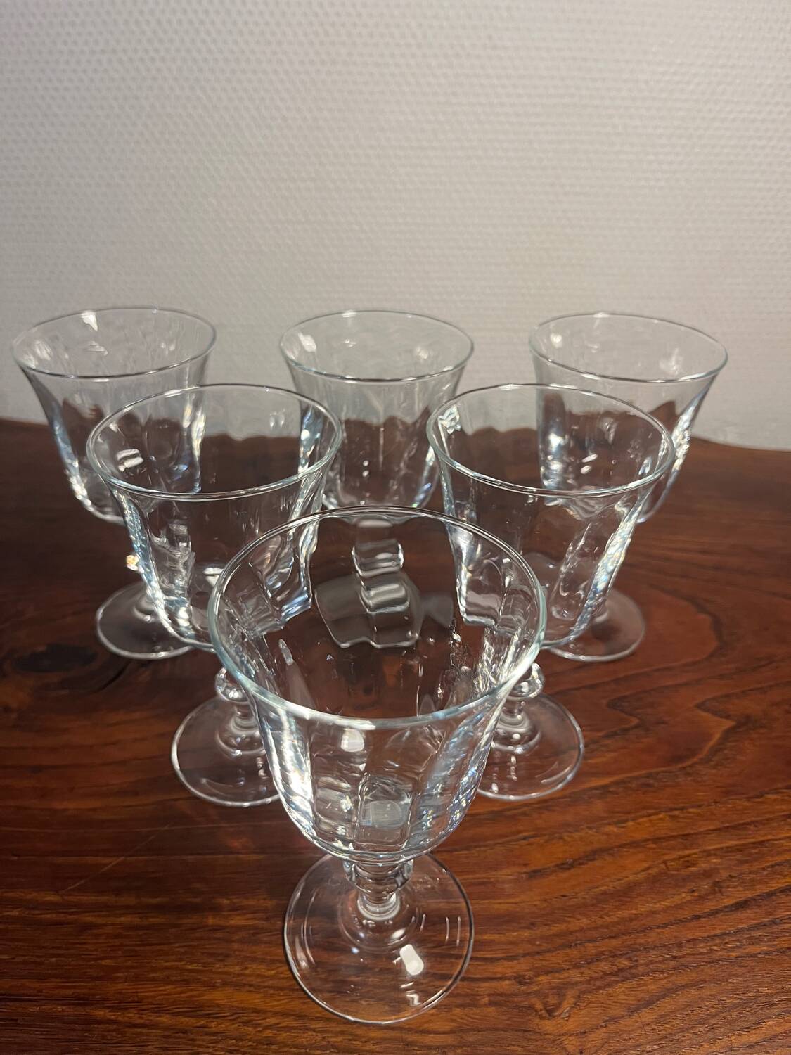 6 verres à pied Arc France