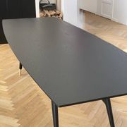 Gio Ponti Table D.859.1 Reissue 2023 Molteni in black ash wood