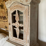 Cupboard in cerused wood