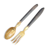 horned salad cutlery - l: 25cm