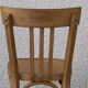 Vintage desk compass feet 1950 and its Baumann chair