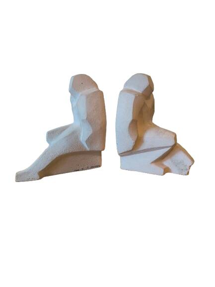 Pair of bookends Serge Neimer