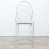 Chaise transparente Victoria Ghost de chez Kartell