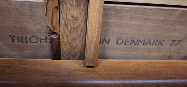 Table basse/de salle à manger métamorphique en teck, par Kai Kristiansen, Danemark, années 1960