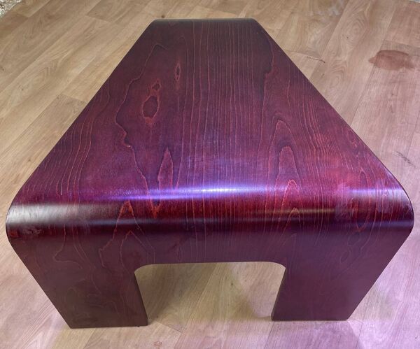 Table basse Stressless en bois cintré